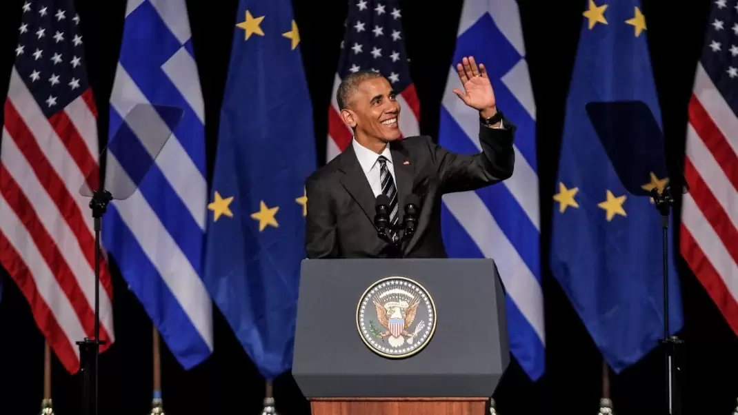 Barack Obama in Athens, Greece